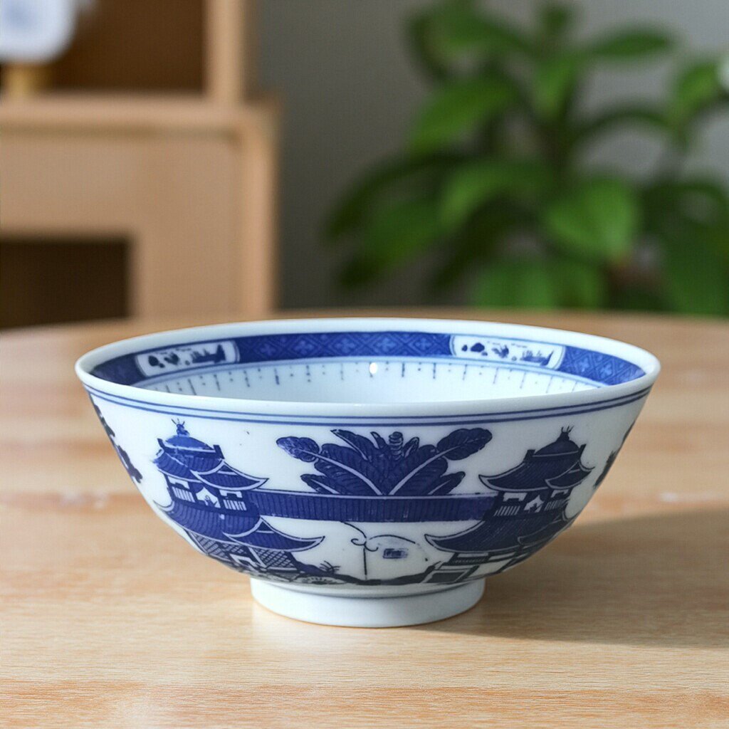 自产自销陶瓷釉大碗玲珑中式复古7英寸居家日用米饭汤面冒菜碗