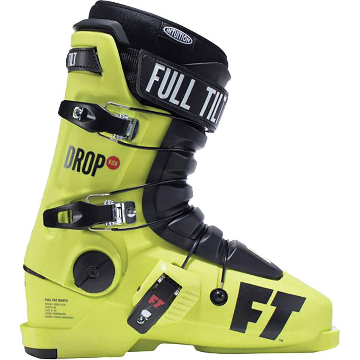 美国FT直邮FULL TILT DROP KICK双板 自由式 公园三片 花式滑雪鞋