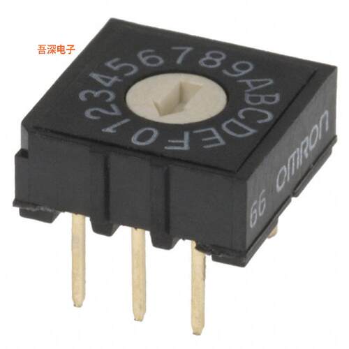 A6R-162RF |十六进制SWITCH ROTARY DIP HEX 0.025A 24V