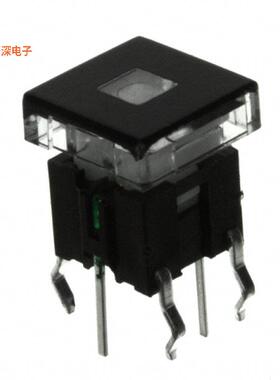 TL1240GQ2JBLK |SPST-NOSWITCH TACTILE SPST-NO 0.05A 12V