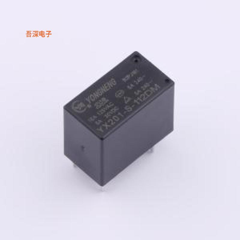 YX201-S-112DM |电流5A,12VDC,1组常开，0.45W功率继电器DIP-4