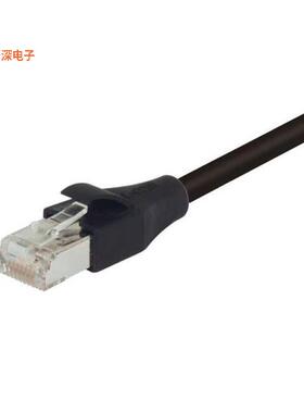 TRD695DSZ-BLK-15 |圆形线缆CA RJ45 C6 SF/UTP BLK LSZH 15F