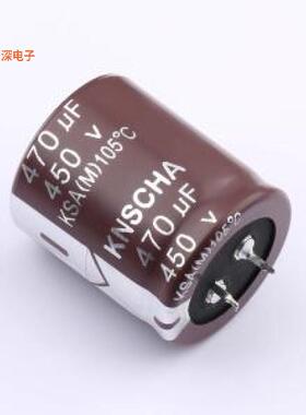 LSA450M477T402S1AA |原装插件,D35xL40mm牛角型电解