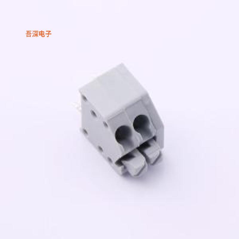 DB250B-3.5-2P-GY |原装插件,P=3.5mm(交错脚)弹簧式接线