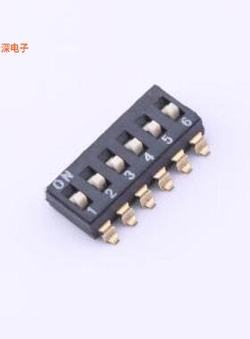 SC-06KP|拨码6位 2.54间距 直插拨