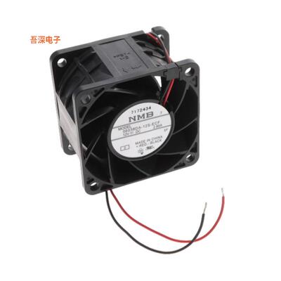 06038DA-12S-ECF-0|12VDCFAN AXIAL 60X38MM 12VDC WIR
