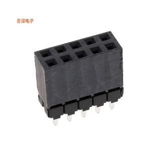 105 TIN SOCKET 插座CONN 10POS ESW 0.1 PCB 抬升式