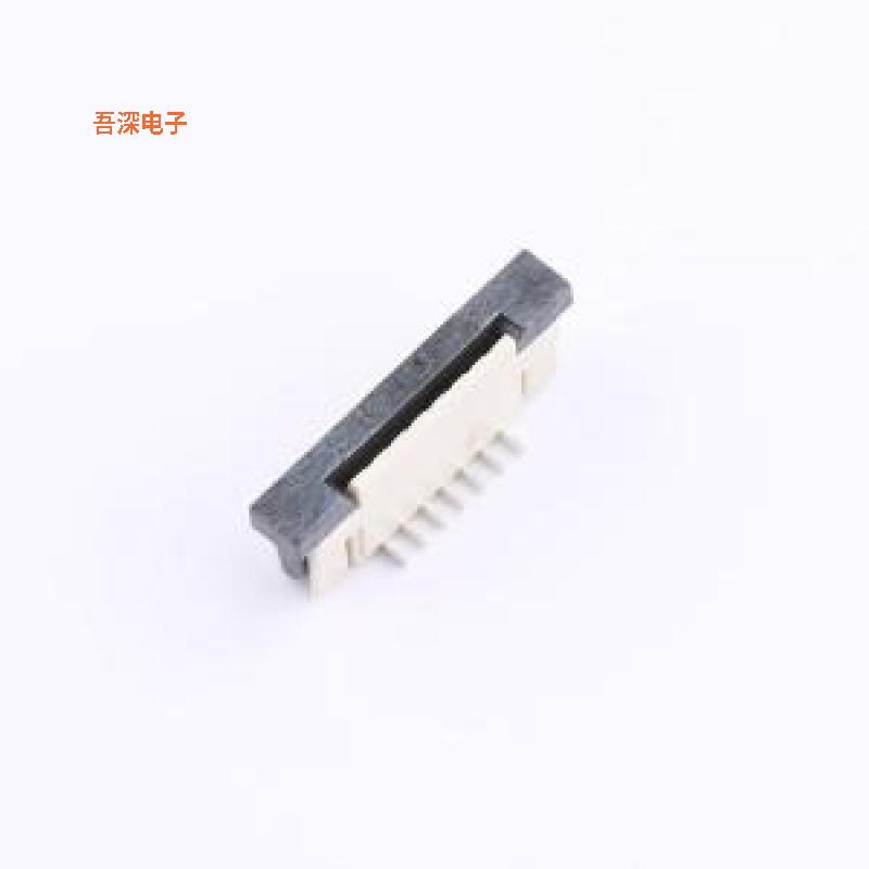 1.0K-GT-7PB |G型无焊片 带锁一字型FFC/FPCSMD,P=1mm