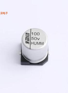 VHUE1051H101MVCG |原装SMD,D10xL10.5mm固液混合铝电解