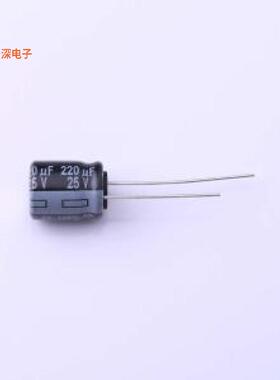 EEUTP1E221 |原装插件,D10xL12.5mm直插铝电解