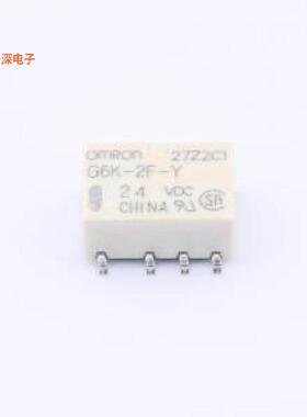 G6K-2F-Y-TR DC24|原装SMD,6.5x10mmRELAY TELECOM DPDT 1A 24