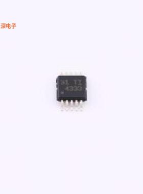 TPS7A4333DGQR |原装MSOP-10IC REG LINEAR 3.3V 50MA 10HVSSOP