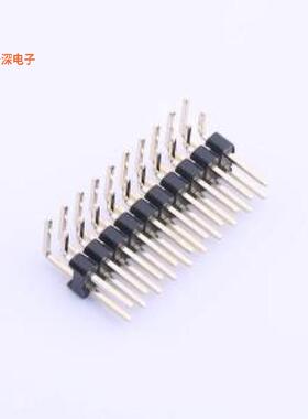DZ254W-22-20-69 |排针排针2x10P 间距:2.54mm 方针 弯插