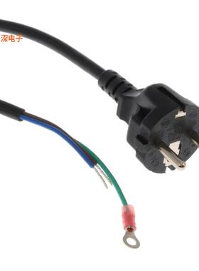 23144262M5TTR(R) |原装全新CORD 18AWG CEE 7/7 TO CB 8.2' BL