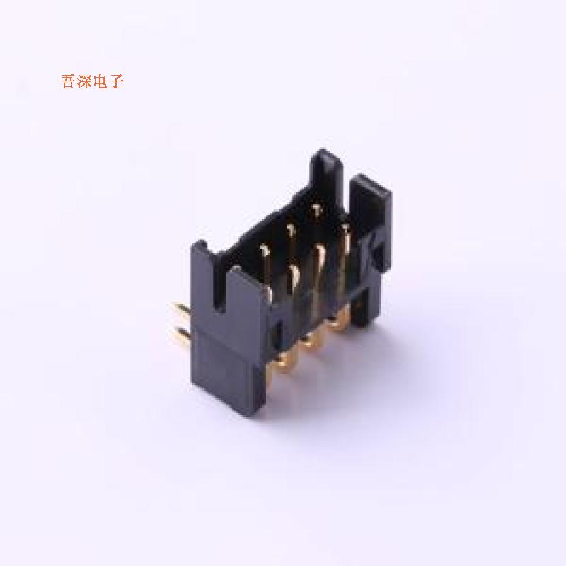 DF11-8DP-2DS(52) |原装弯插,P=2mmCONN HEADER R/A 8POS 2MM