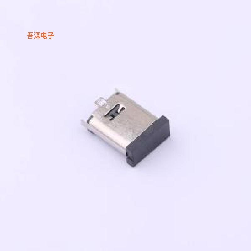 TYPE-C 6P LTH9.3 |6PIN立式贴片3脚插板壳长9.3USBSMD