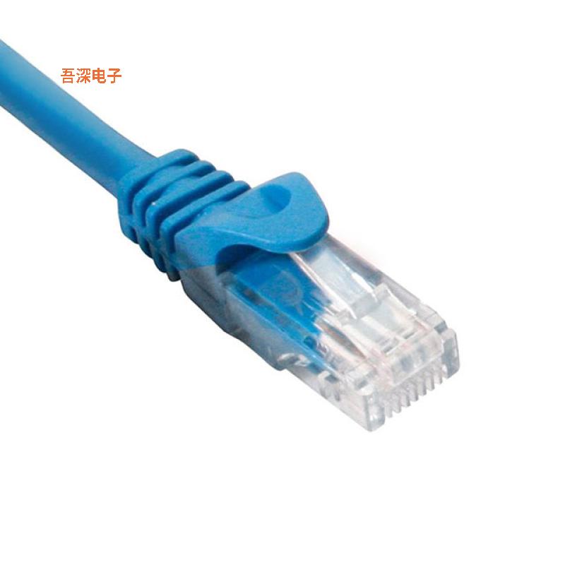 NPC-6215 |圆形线缆CABLE MOD 8P8C PLUG TO PLUG 15'