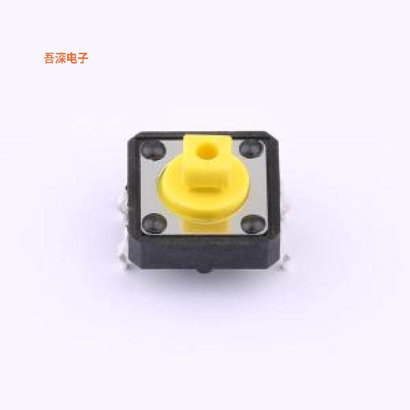 TS-1094TA-B3D2-T-Y |方头 带柱插件-4P,12x12mm