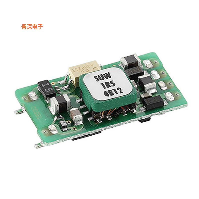 SUW1R50515B |隔离模块DC DC CONVERTER +/-15V 1.5W