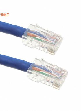 NPC-6-010-BU|圆形线缆CABLE MOD 8P8C PLUG TO PLUG 10