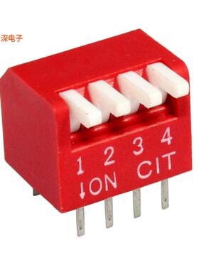 KP04E |SPSTSWITCH PIANO DIP SPST 0.025A 24V