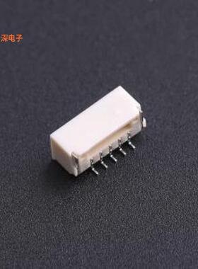 WT125H1W-053R-005 |原装SMD,P=1.25mm,卧贴线对板针座