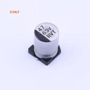 RVT1J470M0810 47UF 63V |原装SMD,D8xL10.2mm贴片型铝电解