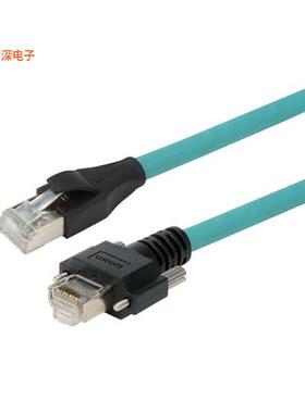 TRG617-T6T-10M |圆形线缆C6A GIGE-RJ45 TPE 26 TEL 10M