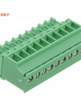 1863233 |插头，母插口TERM BLOCK PLUG 10POS 3.50MM