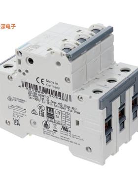 5SY43258 |DIN 轨道SUP PTOR 5SY4 3P 480V 25A 5K D-T