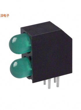 5520222F |绿色（x 2） CBI 5MM BI-LVL GREEN RA