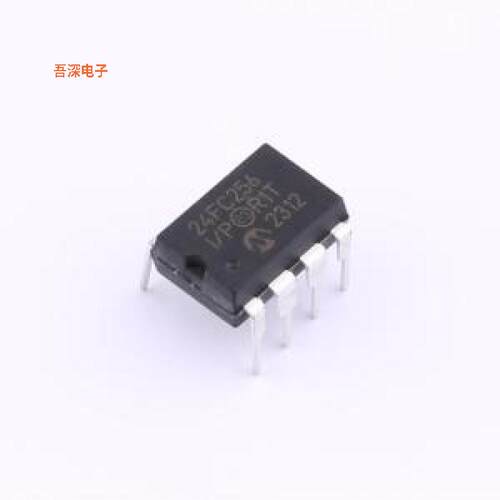 24FC256-I/P |原装PDIP-8IC EEPROM 256KBIT I2C 1MHZ 8DI