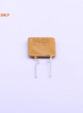 30R250UU |原装插件,P=5.08mmPTC RESET FUSE 30V 2.5A RADIAL