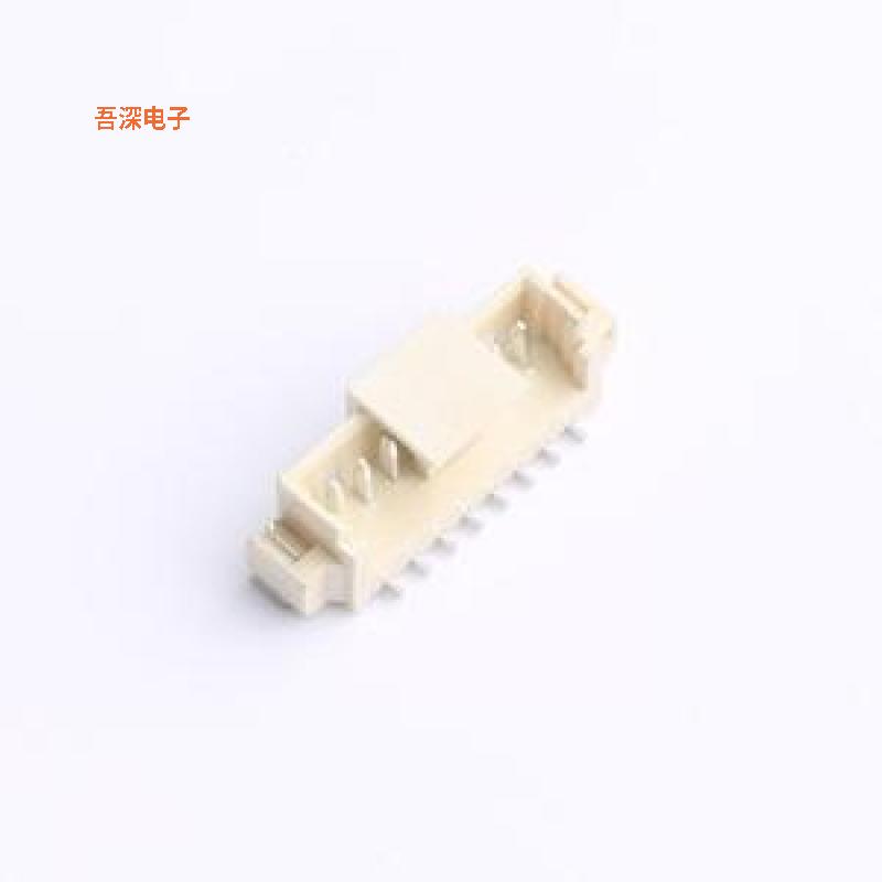 D125F2L1-2W8P43 |MX1.25 1x8P 立贴线对板针座SMD,P=1.25mm