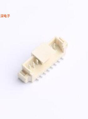D125F2L1-2W8P43 |MX1.25 1x8P 立贴线对板针座SMD,P=1.25mm