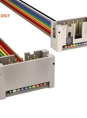 M3KKK-1036R |插头至插头IDC CABLE - MPK10K/MC10M/MPK10K