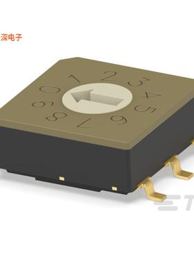 MRSSV0DR10SMGWT |BCDSWITCH ROTARY DIP BCD 0.4VA 20V