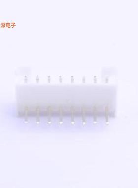 W-2001R08P-W000 |带定位线对板针座弯插,P=2mm