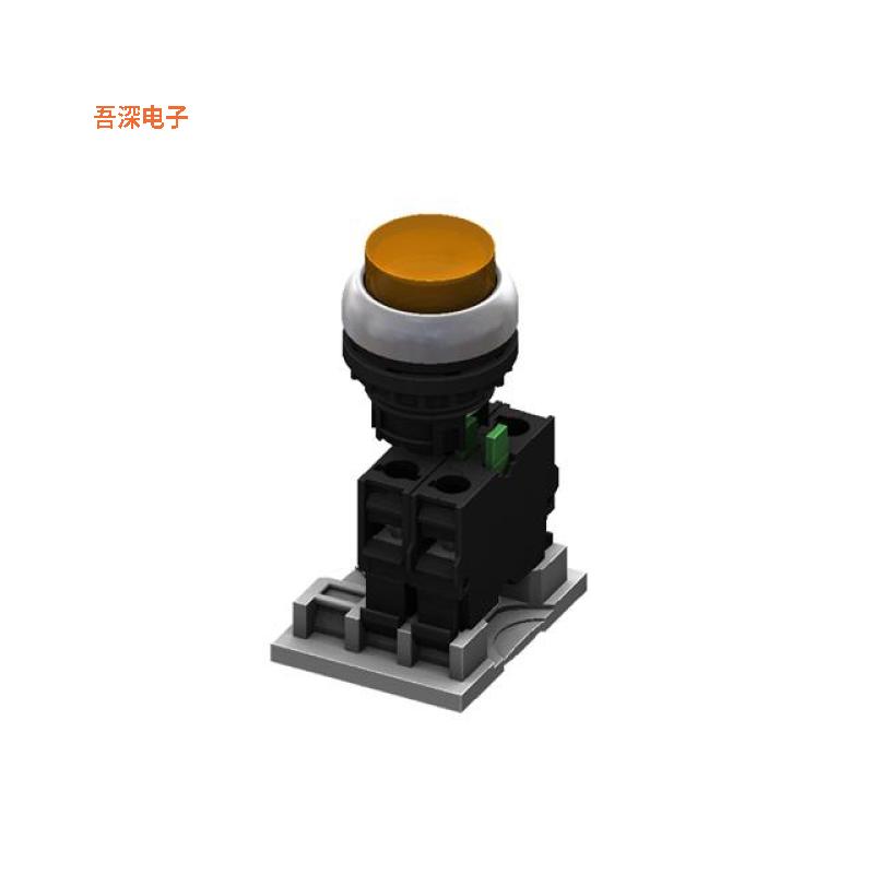 M22XP-ASB01-E30-Y |前面板安装EXT PB-ALT-1B--YELLOW