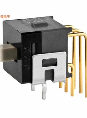 AS24AH |SP3TSWITCH SLIDE SP3T 0.4VA 28V