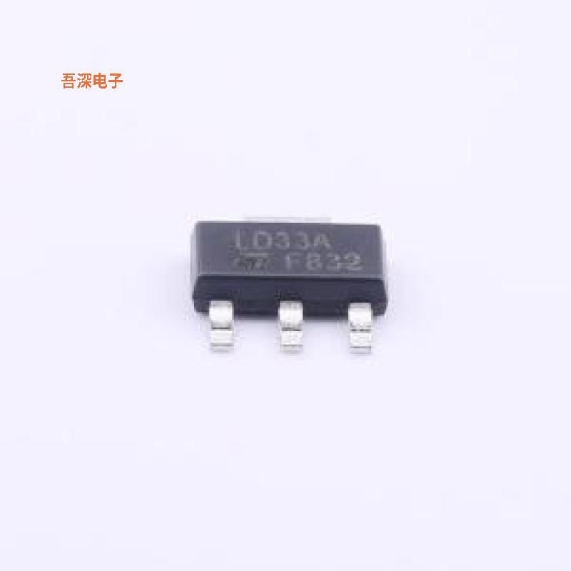 LD1117AS33TR |原装SOT-223-4IC REG LINEAR 3.3V 1A SOT-223