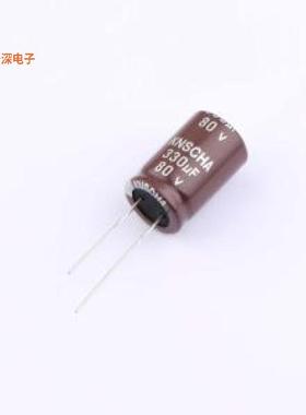 DGE080M337L202S1AA |原装插件,D13xL20mm直插铝电解