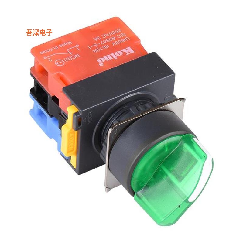 NS22-S3-L1CG1A1B |标准22mm SELECTOR SWITCH