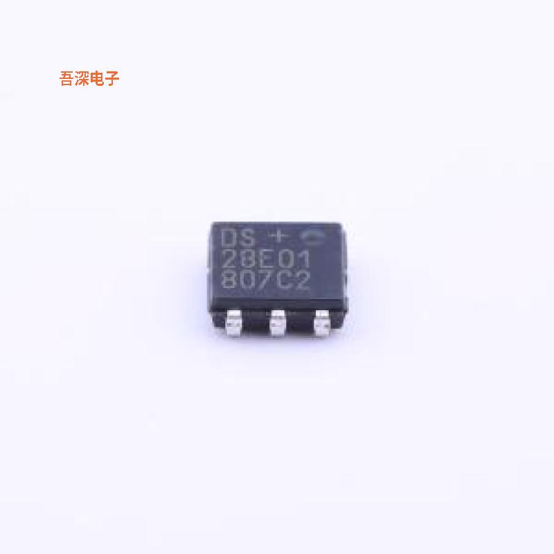 DS28E01P-100+T |原装TSOC-6IC EEPROM 1KBIT 1-WIRE 6TSOC