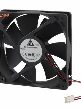 1-NPO/603-1338 |12VDCFAN AXIAL 120X25.4MM 12VDC RECT