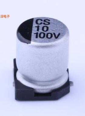 CS2A100M-CRE77 |原装SMD,D6.3xL7.7mm贴片型铝电解