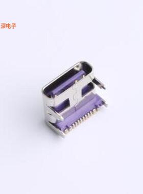 161N-4PSD43|USBL=7.35mm加高1.0mm，紫色胶