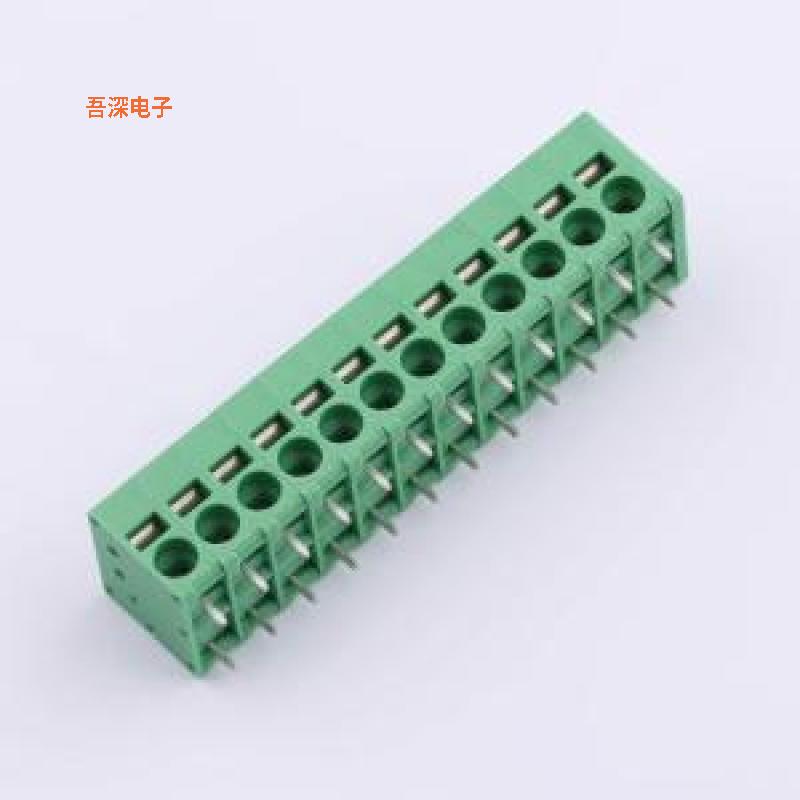 DB241R-5.0-12P-GN |原装弯插,P=5mm弹簧式接线