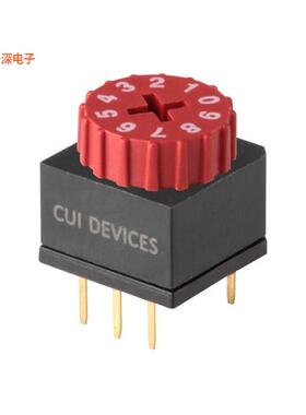 RDS6-10S-1065-3-D |BCDSWITCH ROTARY DIP BCD 0.15A 42V