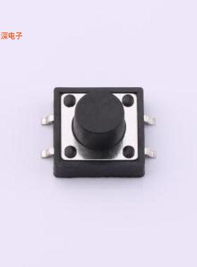 TD-1212SR-7.5H-250|轻触12*12*7.5mm 立贴 轻